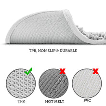 Load image into Gallery viewer, U-Shaped Toilet Bathroom Rug, 20x23, White