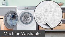 Load image into Gallery viewer, Luxury Microfiber 2-Piece Toilet & Bath Mat Set, XL, White