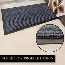 Load image into Gallery viewer, Durable Rubber Door Mat Heavy Duty for Indoor Outdoor, 23x35 Inch