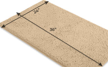 Load image into Gallery viewer, Rectangle Microfiber Bathroom Rug, 24x36 inch, Birch

