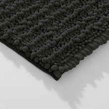 Load image into Gallery viewer, Rectangular 2 Piece Bath Rug Set, 15x23 + 24x36 inch, Black

