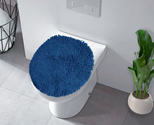 Load image into Gallery viewer, LuxUrux Toilet Lid Cover, Elongated, Blue
