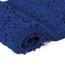 Load image into Gallery viewer, Runner Microfiber Bathroom Rug, 21x59 inch, Blue
