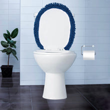 Load image into Gallery viewer, LuxUrux Toilet Lid Cover, Elongated, Blue
