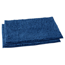 Load image into Gallery viewer, Microfiber Rectangular Mats, 20x30 Inch 2 Pack Set, Blue
