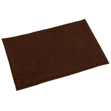 Load image into Gallery viewer, Microfiber Bathroom Rectangle Rug, 20x30 Inch, Brown
