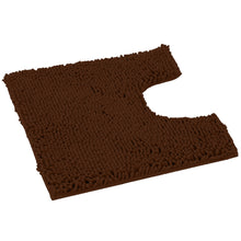 Load image into Gallery viewer, U-Shaped Toilet Bathroom Rug, 20x23, Brown
