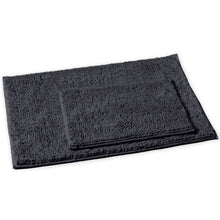 Load image into Gallery viewer, 2-Piece Rectangular Mats Set, Large, Charcoal
