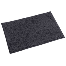 Load image into Gallery viewer, Microfiber Bathroom Rectangle Rug, 20x30 Inch, Charcoal
