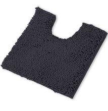 Load image into Gallery viewer, U-Shaped Toilet Bathroom Rug, 20x20, Charcoal
