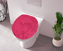 Load image into Gallery viewer, LuxUrux Toilet Lid Cover, Round, Pink
