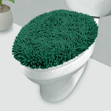 Load image into Gallery viewer, LuxUrux Toilet Lid Cover, Elongated, Hunter Green
