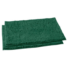 Load image into Gallery viewer, Microfiber Rectangular Mats, 20x30 Inch 2 Pack Set, Kelly Green
