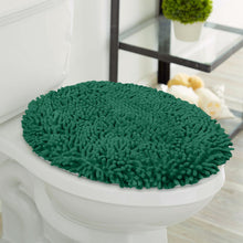 Load image into Gallery viewer, LuxUrux Toilet Lid Cover, Round, Hunter Green
