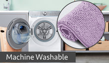 Load image into Gallery viewer, Luxury Microfiber 2-Piece Toilet &amp; Bath Mat Set, XL, Lavender
