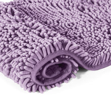 Load image into Gallery viewer, Rectangle Microfiber Bathroom Rug, 24x39 inch, Lavender
