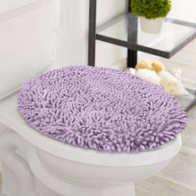 Load image into Gallery viewer, LuxUrux Toilet Lid Cover, Round, Lavender
