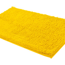 Load image into Gallery viewer, Rectangle Microfiber Bathroom Rug, 24x39 inch, Lemon
