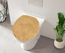 Load image into Gallery viewer, LuxUrux Toilet Lid Cover, Round, Marzipan
