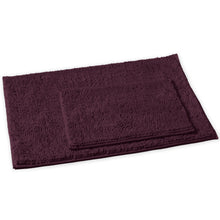 Load image into Gallery viewer, 2-Piece Rectangular Mats Set, Large, Plum
