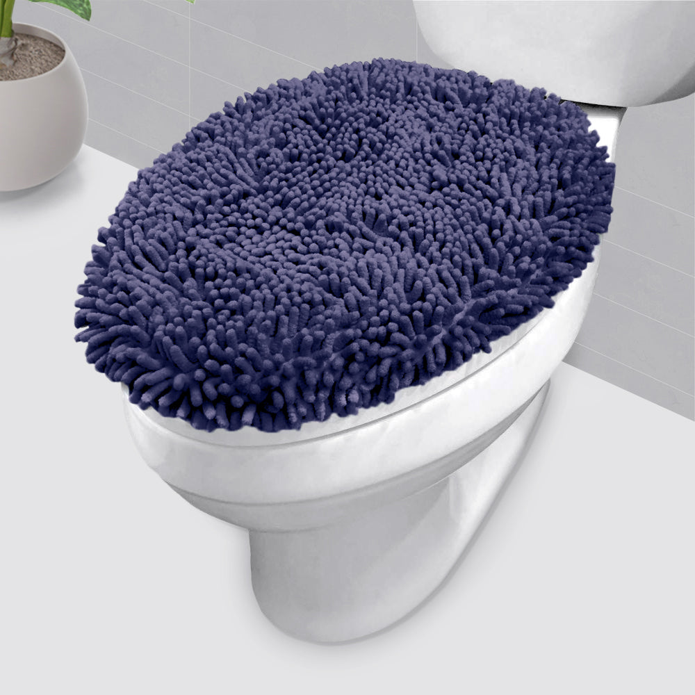LuxUrux Toilet Lid Cover, Elongated, Purple