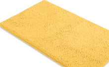 Load image into Gallery viewer, Rectangle Microfiber Bathroom Rug, 24x36 inch, Sunshine Yellow
