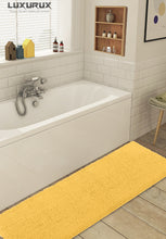 Load image into Gallery viewer, Runner Microfiber Bathroom Rug, 21x59 inch, Sunshine Yellow

