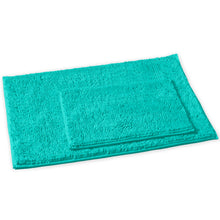 Load image into Gallery viewer, 2-Piece Rectangular Mats Set, Large, Turquoise
