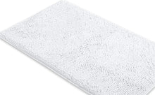 Load image into Gallery viewer, Rectangle Microfiber Bathroom Rug, 24x36 inch, White
